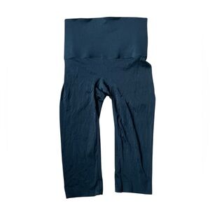 BODY BY NANCY GANZ BLACK HIGH-WAIST BRIEFS SHORTS GIRDLE SHAPEWEAR XL #07413